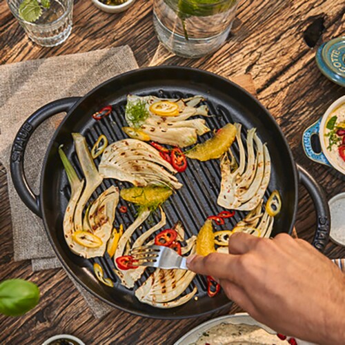 Staub Cast-Iron 10 Pure Grill Pan