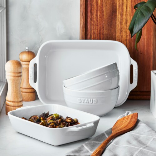 Staub Ceramics 3-piece Rectangular Baking Dish Set & Reviews