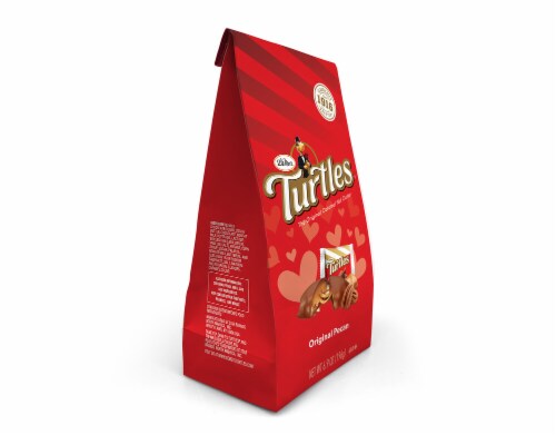 DeMet's Turtles® Original Pecan Caramel Nut Clusters Perspective: back