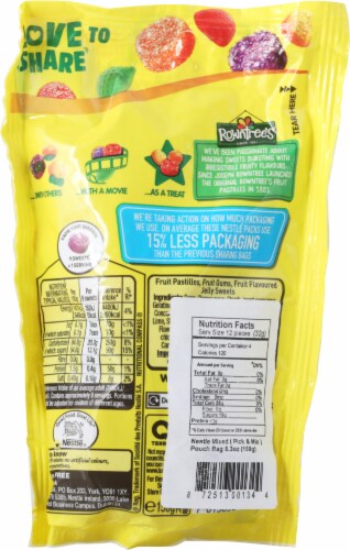 Rowntree's® Pick & Mix Pouch Bag Perspective: back