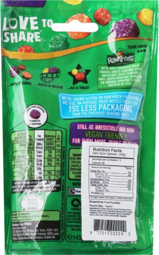 Rowntree's® Fruit Pastilles Perspective: back