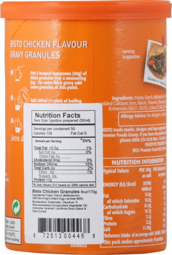 Bisto Gravy Granules for Chicken Perspective: back