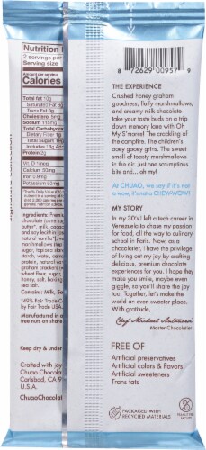 Chuao Chocolatiers® Oh My Smores Chocolate Bar Perspective: back
