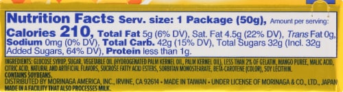 Hi-Chew™ Mango Fruit Chews Perspective: back