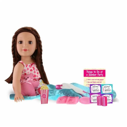 Be My Girl 18" Doll Slumber Party Set Perspective: back
