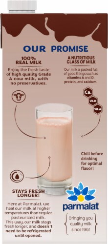 Parmalat® 2% Reducted Fat Lactose Free Easy to Digest Chocolate Milk Perspective: back