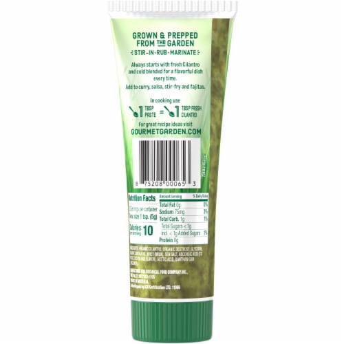 Gourmet Garden Cilantro Stir-In Paste Perspective: back