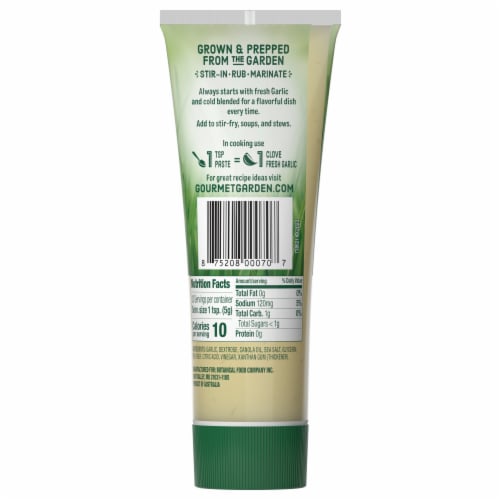 Gourmet Garden Minced Garlic Stir-In Paste Perspective: back