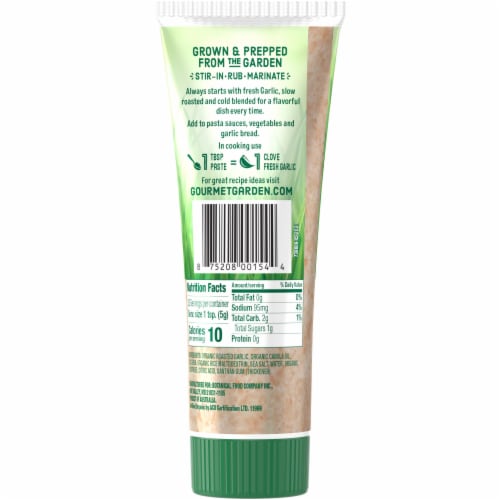 Gourmet Garden Roasted Garlic Stir-In Paste Perspective: back
