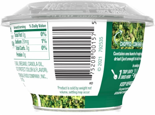 Gourmet Garden™ Lightly Dried Italian Herbs Perspective: back