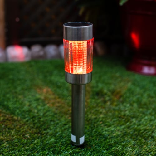 Crosslight Solar Path Light - Multi-Color Perspective: back