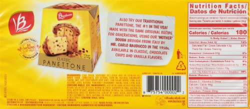Bauducco® Strawberry Wafer Cookies Perspective: back