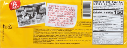 Bauducco® Peanut Butter Wafers Perspective: back