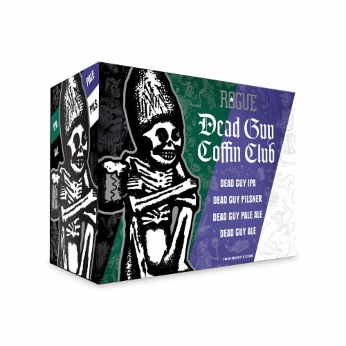 Rogue Dead Guy Coffin Club Variety Pack Perspective: back