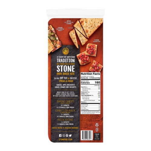 Stonefire® Artisan Flatbread Perspective: back