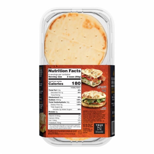 Stonefire® Original Naan Rounds Perspective: back