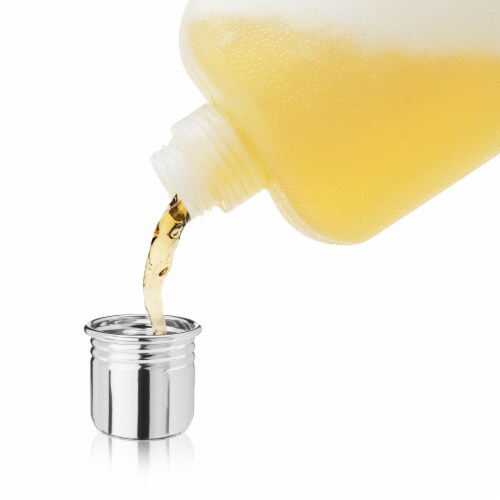 True Plastic Flask Perspective: back