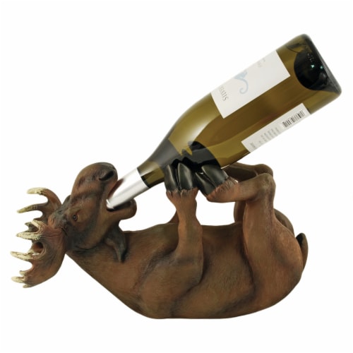 Mischievous Moose Bottle Holder by True Perspective: back