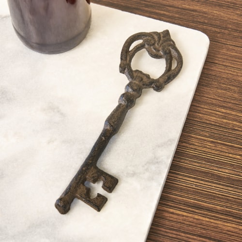Cast Iron Key Bottle Opener by Twine® Perspective: back