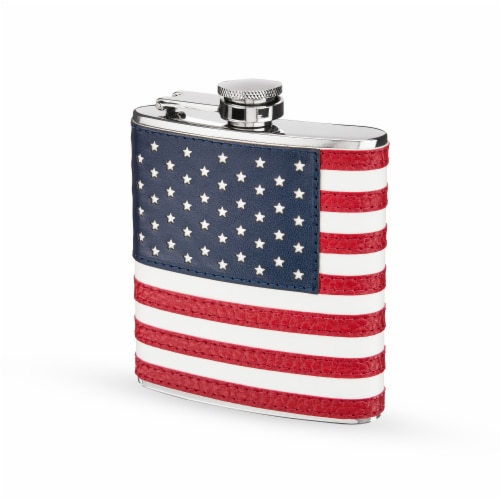 American Flag Flask by Foster & Rye™ Perspective: back