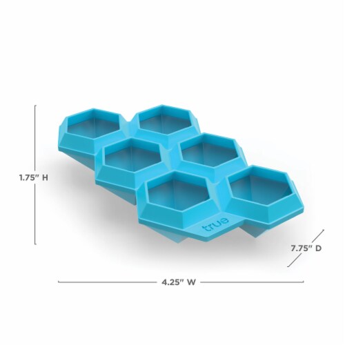 Iced Out Diamond Ice Cube Mold Makes 6