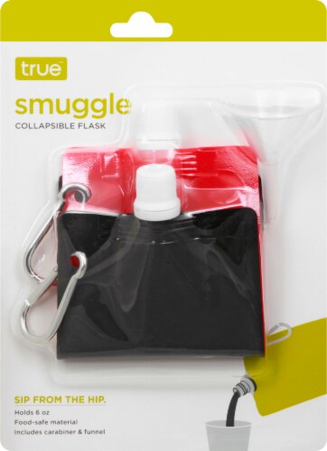 True Fabrications Smuggle Collapsible Flasks Perspective: back