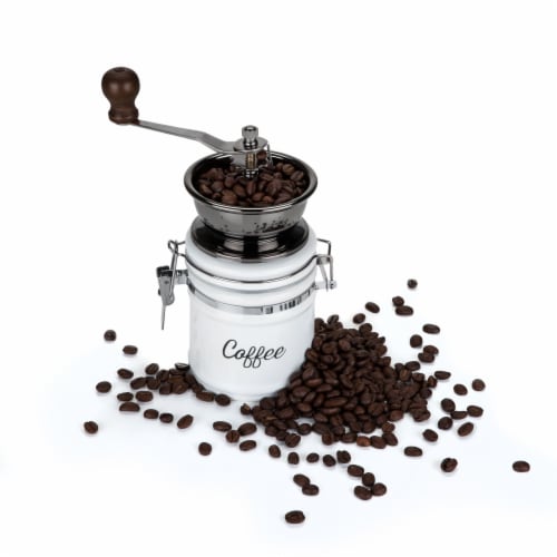 Ceramic Coffee Grinder by Twine® Perspective: back