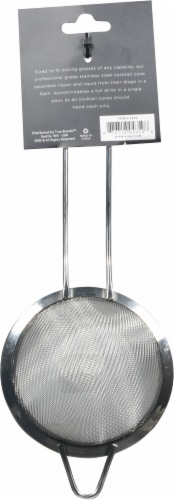 Viski® Professional Stainless Steel Mesh Cone Strainer Perspective: back