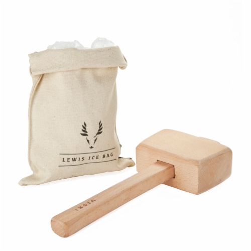 Lewis Ice Bag and Mallet by Viski® Perspective: back