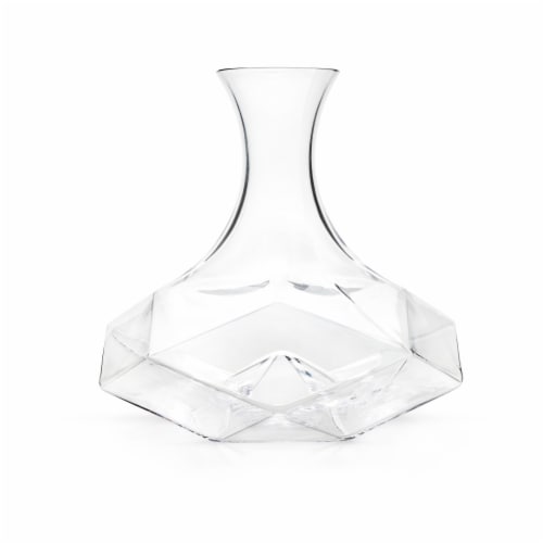 Faceted Crystal Wine Decanter by Viski® Perspective: back