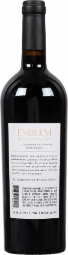 Emblem Napa Valley Cabernet Sauvignon Perspective: back