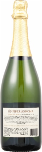Puiper Sonoma Brut Sparkling Wine Perspective: back