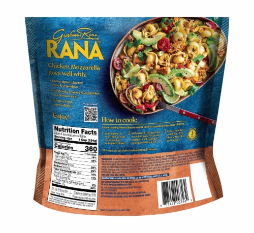Rana™ Family Size Chicken Mozzarella Signature Tortelloni Perspective: back