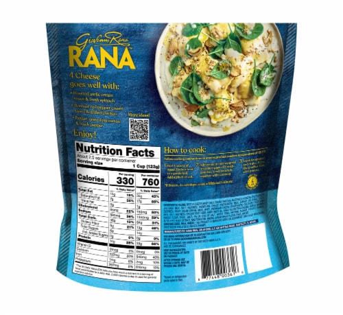 Rana™ 4 Cheese Ravioli Perspective: back
