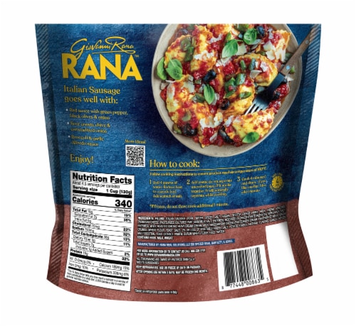 Rana™ Family Size Italian Sausage Ravioli Perspective: back