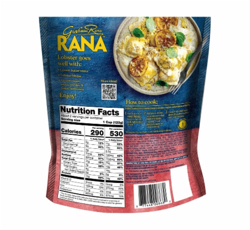Rana™ Maine Lobster Ravioli Perspective: back