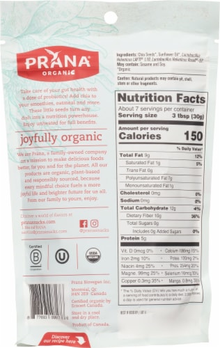 Prana® Organic Ground Black Proactiv Chia Perspective: back