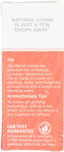 Fusion™ Essential Oil Uplifting Joy Perspective: back