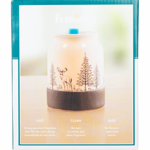 Fusion™ Full Size Wax Warmer Wildlife Perspective: back