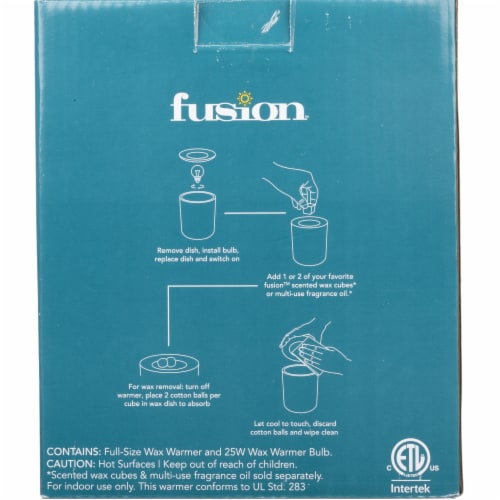 Fusion™ Lillian Full Size Wax Warmer Perspective: back