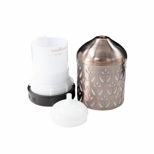 AmbiEscents™ Armell Essential Oil Diffuser - Copper Perspective: back