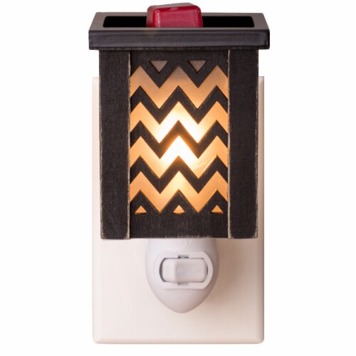 Oak & Rye Chevron Mini Wax Warmer Perspective: back