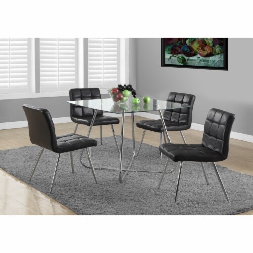 Small glass kitchen table deals