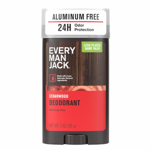 Every Man Jack® Cedarwood Men’s Aluminum Free Natural Deodorant Perspective: back