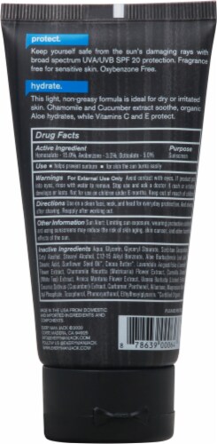 Every Man Jack® Daily Sun Protection Face Lotion Perspective: back