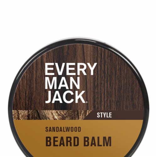 Every Man Jack® Sandalwood Naturally Derived Grooming Beard Balm Perspective: back