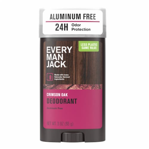 Every Man Jack® Crimson Oak Men’s Aluminum Free Natural Deodorant Perspective: back