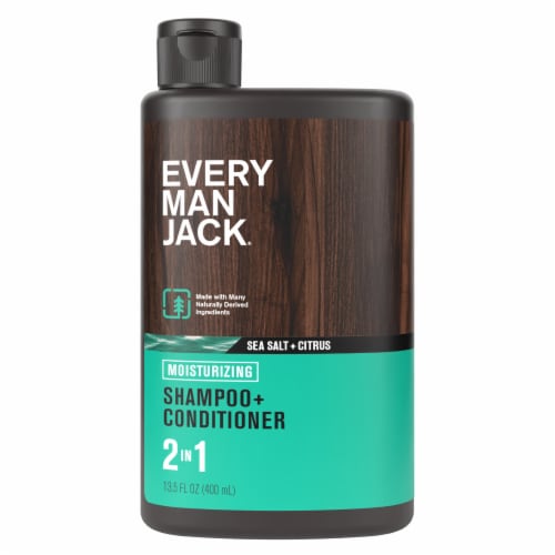 Every Man Jack® Sea Salt 2-in-1 Shampoo Perspective: back