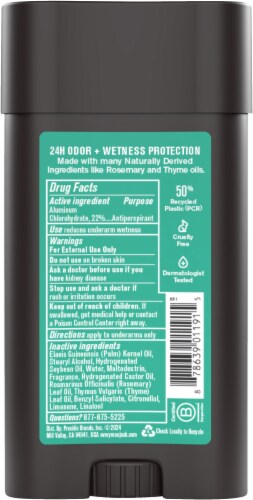 Every Man Jack® Sea Salt Antiperspirant Deodorant Perspective: back