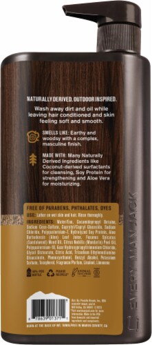 Every Man Jack® 3 in 1 Sandalwood All Over Wash Perspective: back